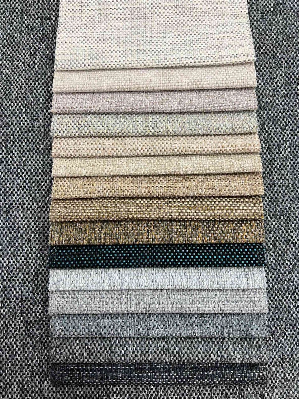 Linen Look Material Woven Fabric